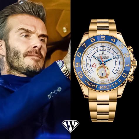 beckhams Rolex yacht master